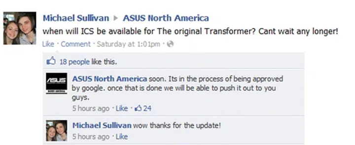 Source: ASUS North American Facebook Page