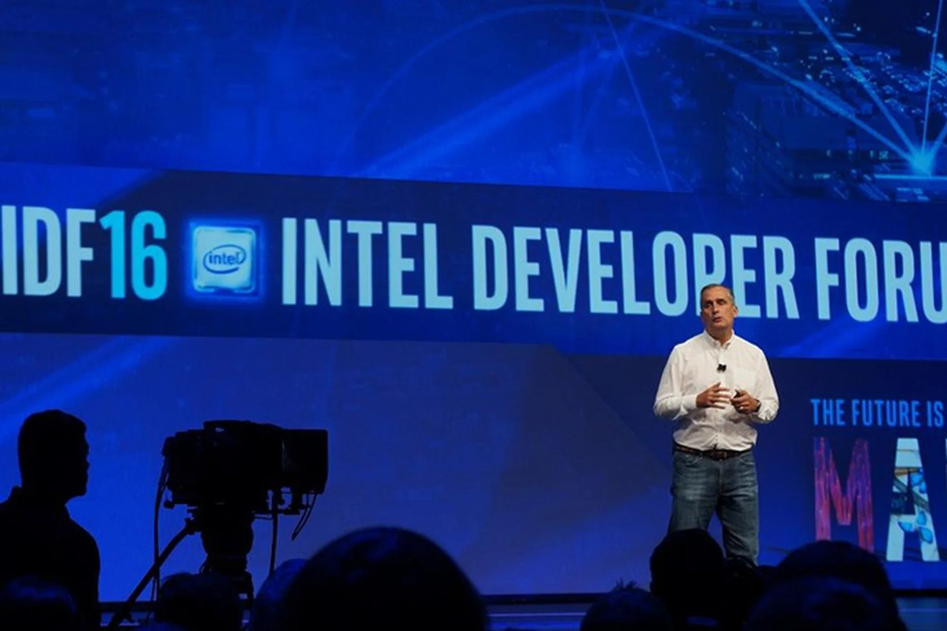 Who would have known that this would be Intel CEO Brian Krzanich's final IDF keynote in 2016.