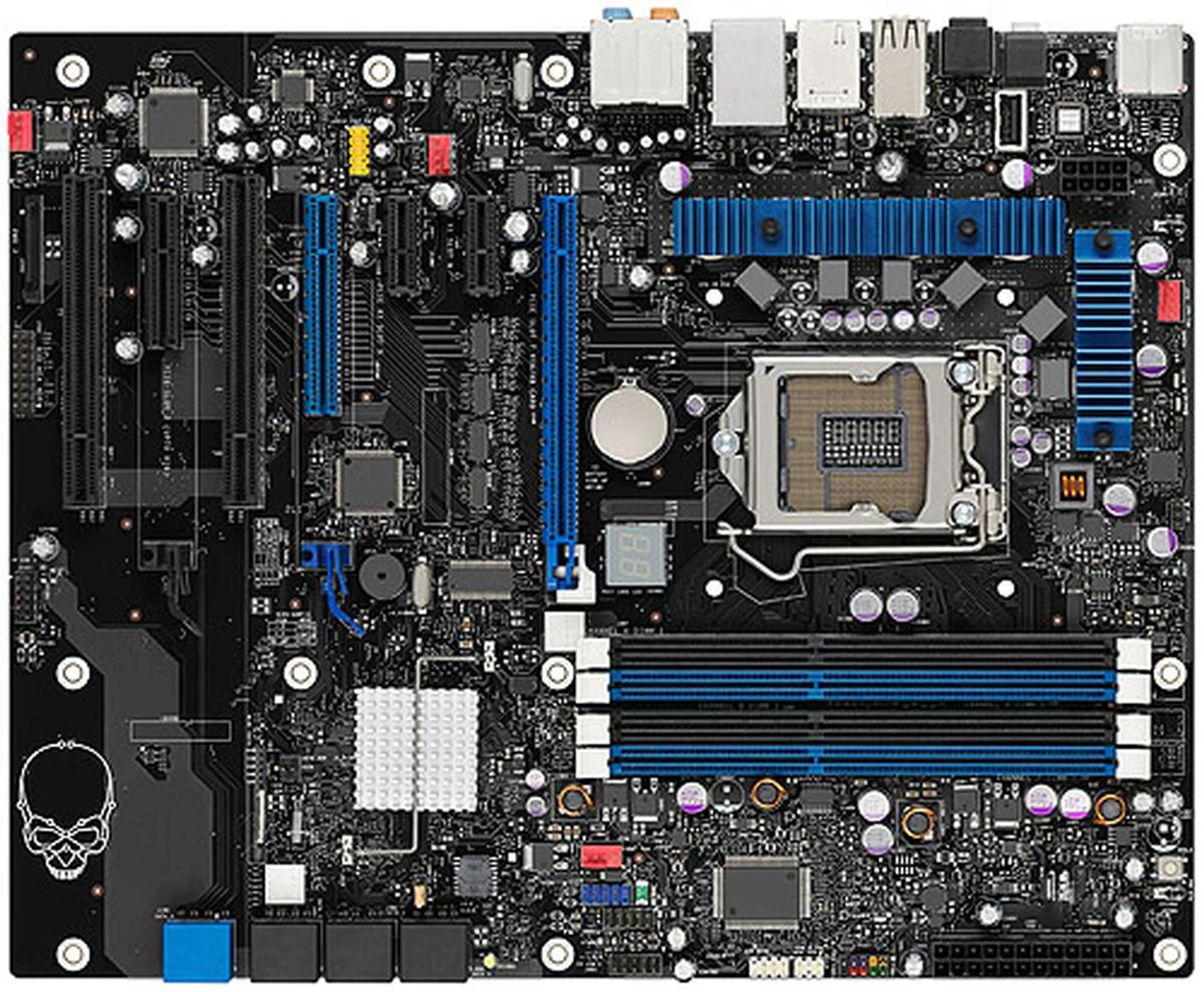 Intel's reference DP55KG (codenamed Kingsberg).