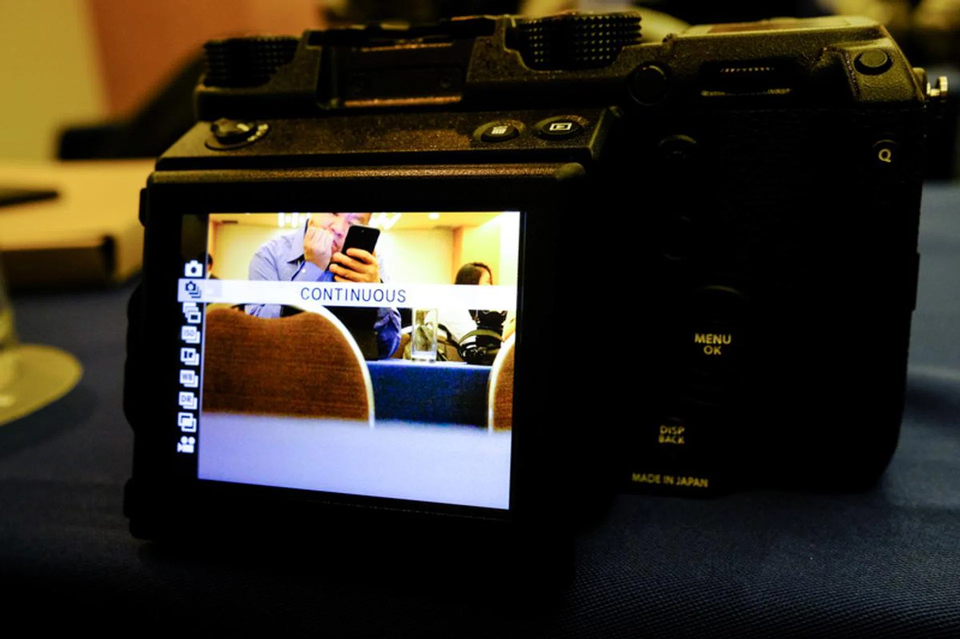 Continous shooting seems to primarily be for bracketing purposes.