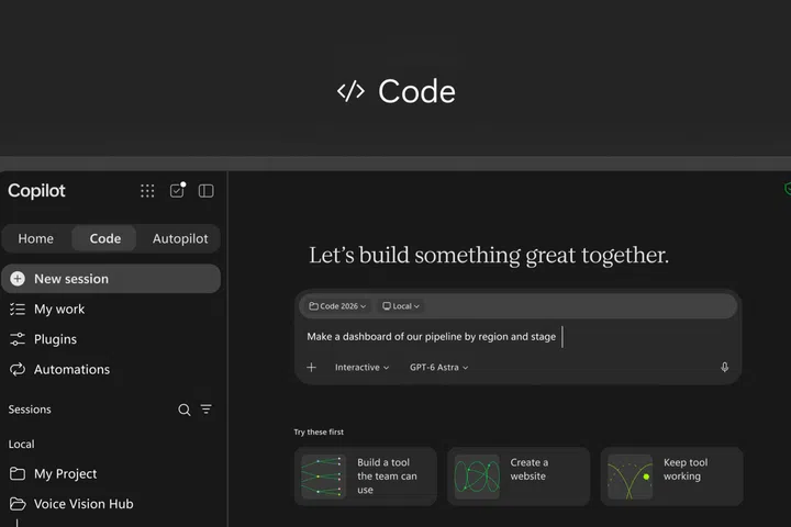 Code is built on GitHub Copilot.