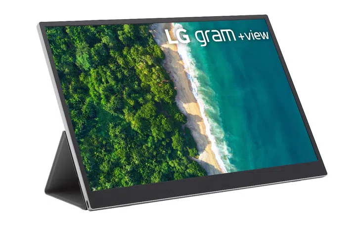 The LG +view is a portable display. (Image source: LG)