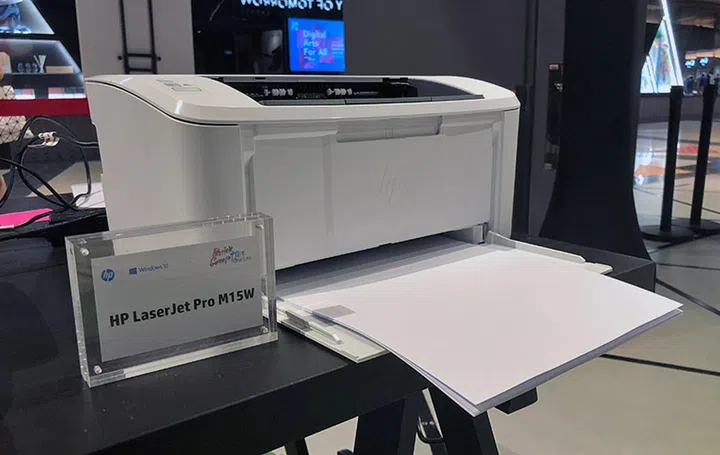 HP LaserJet Pro M15w.