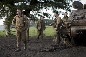 Fury is Sony's latest blockbuster and is headlined by Brad Pitt.