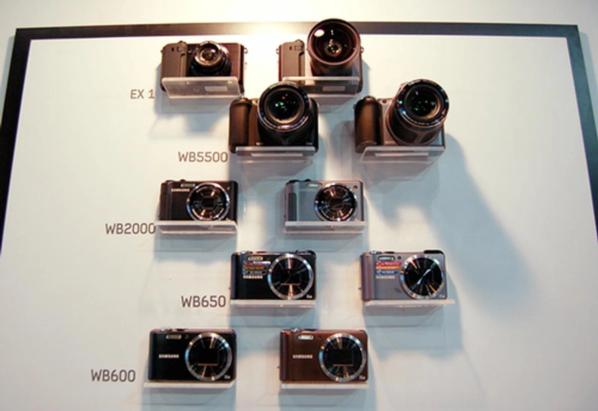 The WB series and the new EX1 promises high performance within compact bodies.