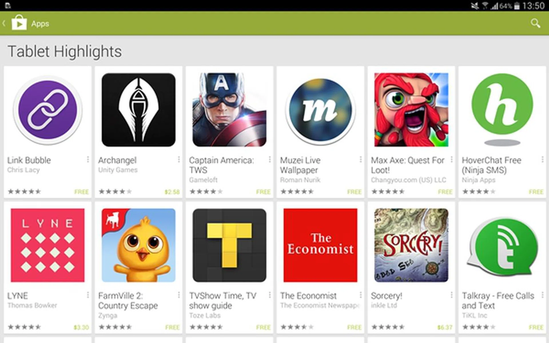 Besides helping users find tablet-optimized apps more easily, the Tablet Highlights section also encourages developers to create more apps for tablets with the assurance that their apps would less likely be lost in a sea of smartphone-specific apps.