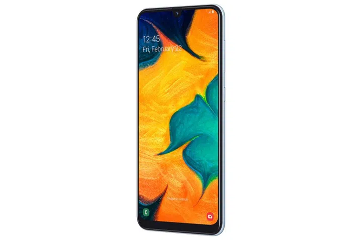 The Samsung Galaxy A30.