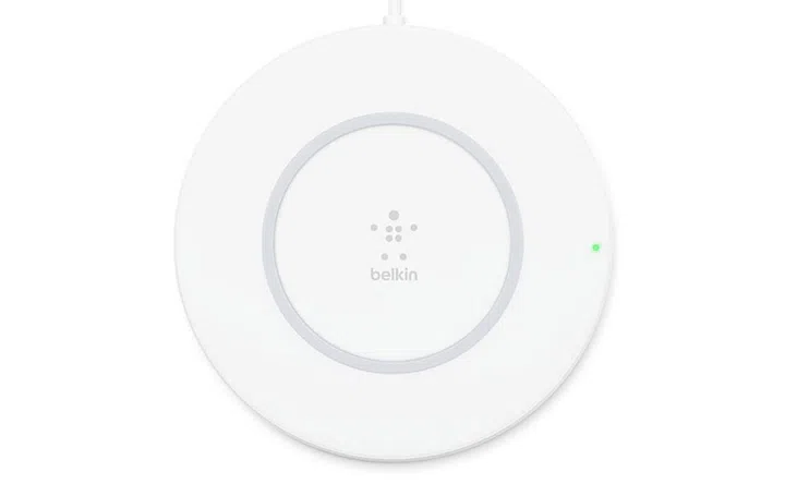 The Belkin Boost Up Wireless Charging Pad costs S$99. (Image source: Apple Store.)