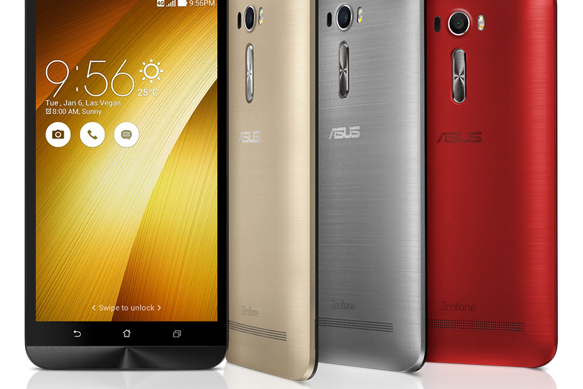 The ASUS ZenFone 2 Laser FHD (ZE601KL).