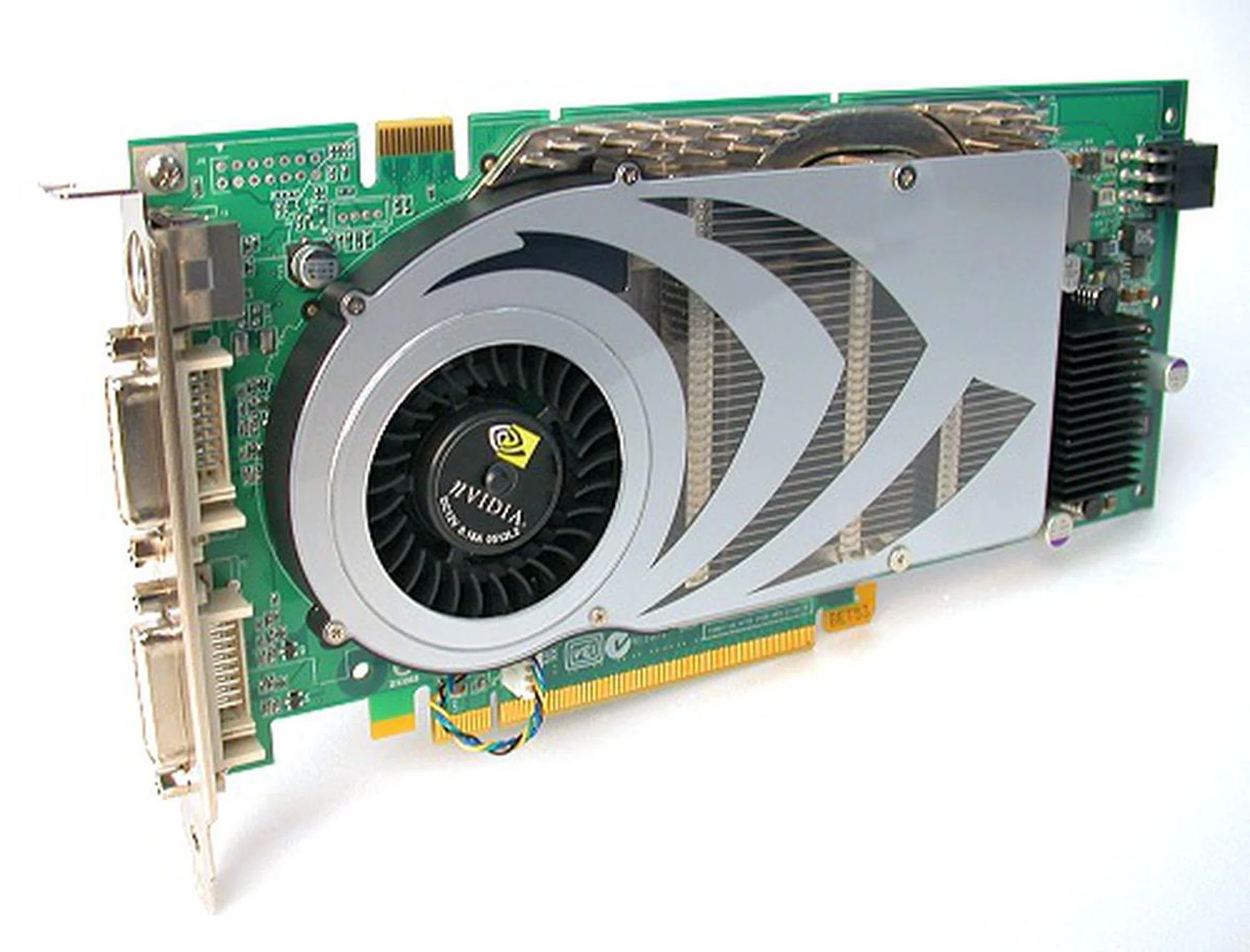 Take a good look because it has dual DVI-I outputs and is a single slot design!