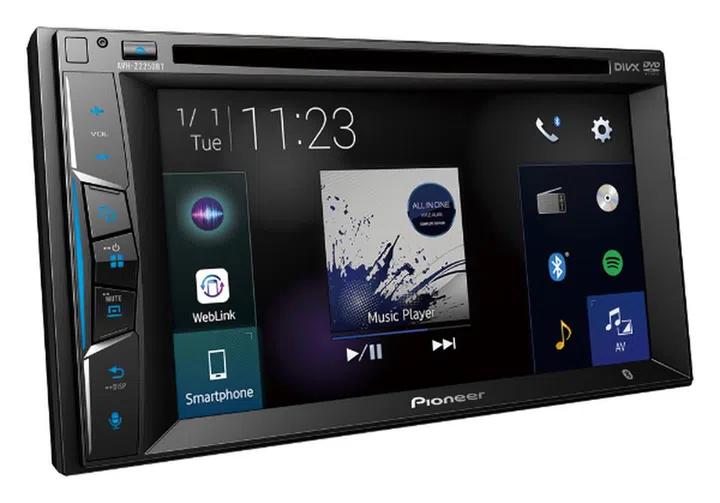 The Pioneer AVH-Z2250BT. (Image source: Pioneer)
