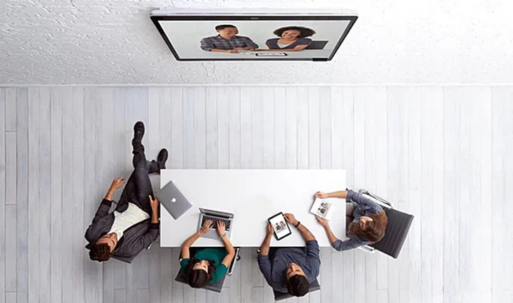 The Cisco Spark Board is an ideal video conferencing device over the Cisco Spark secure platform. (Image source: Cisco)