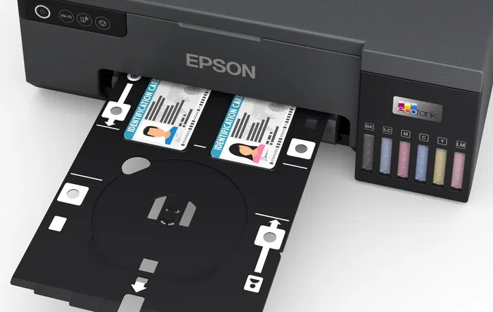 You can add an RFID to an ID card. Image source: Epson. 