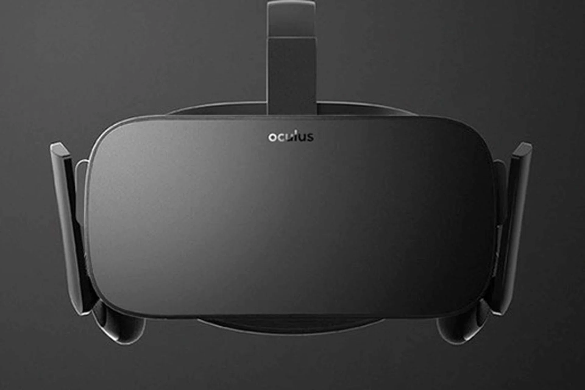 The final look of the Oculus Rift headset.