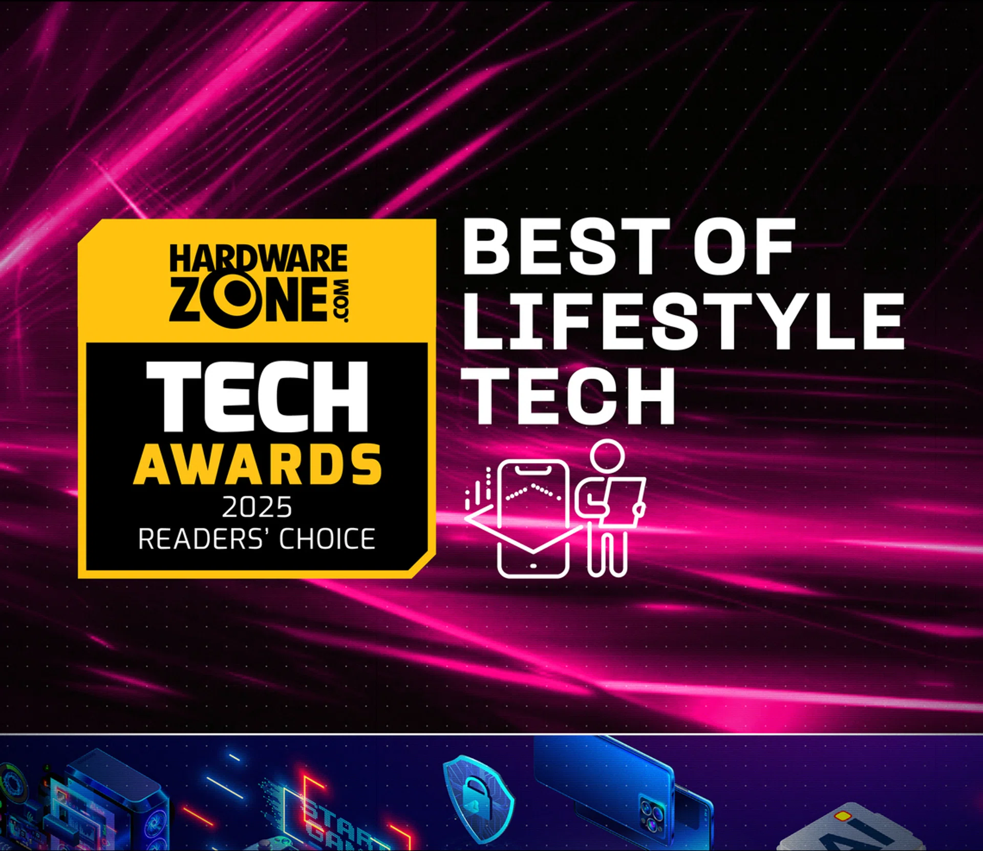 HWZ Tech Awards Readers’ Choice Best of Lifestyle Tech