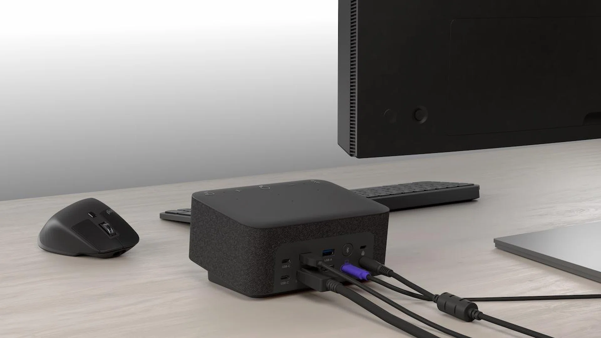Immediate relief from messy cables. 