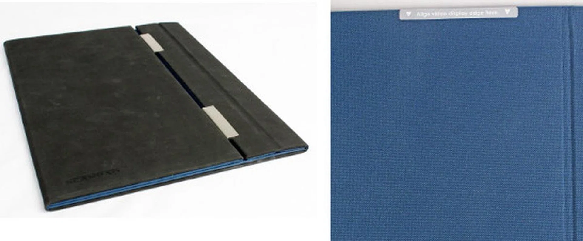The Xcanex comes with a Xcanpad. It's meant to help with aligning your documents before scanning.