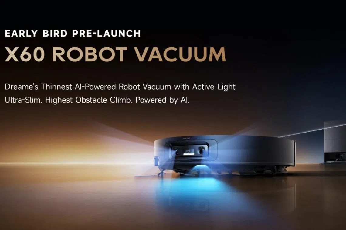 Dreame X60 Ultra lands in Singapore with slim design and big launch deals