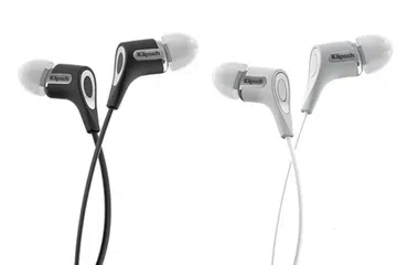 The Klipsch R6 in black and white.