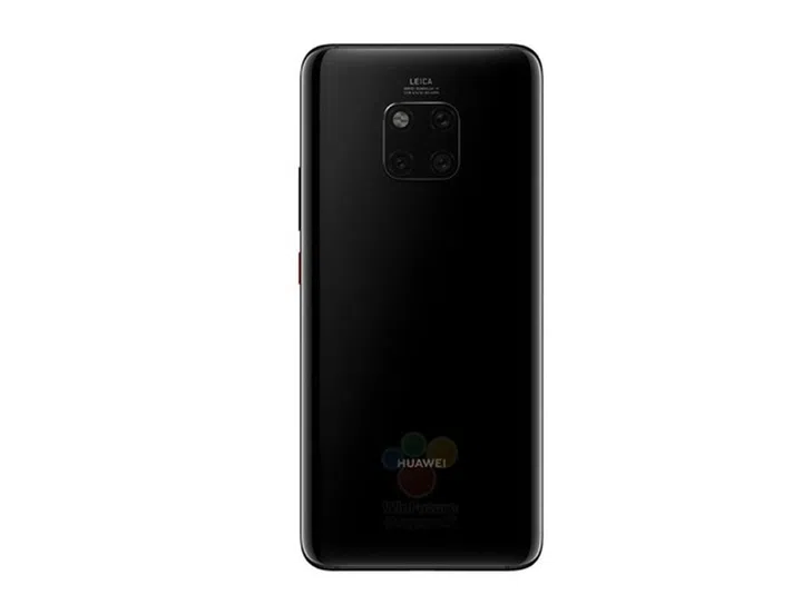 Purported image of the back of the Huawei Mate 20 Pro. <br> Image source: WinFuture.de