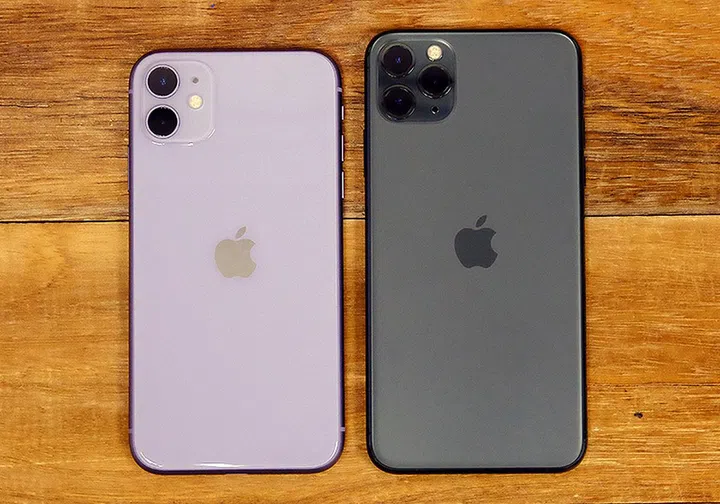 The Apple iPhone 11 and 11 Pro Max.