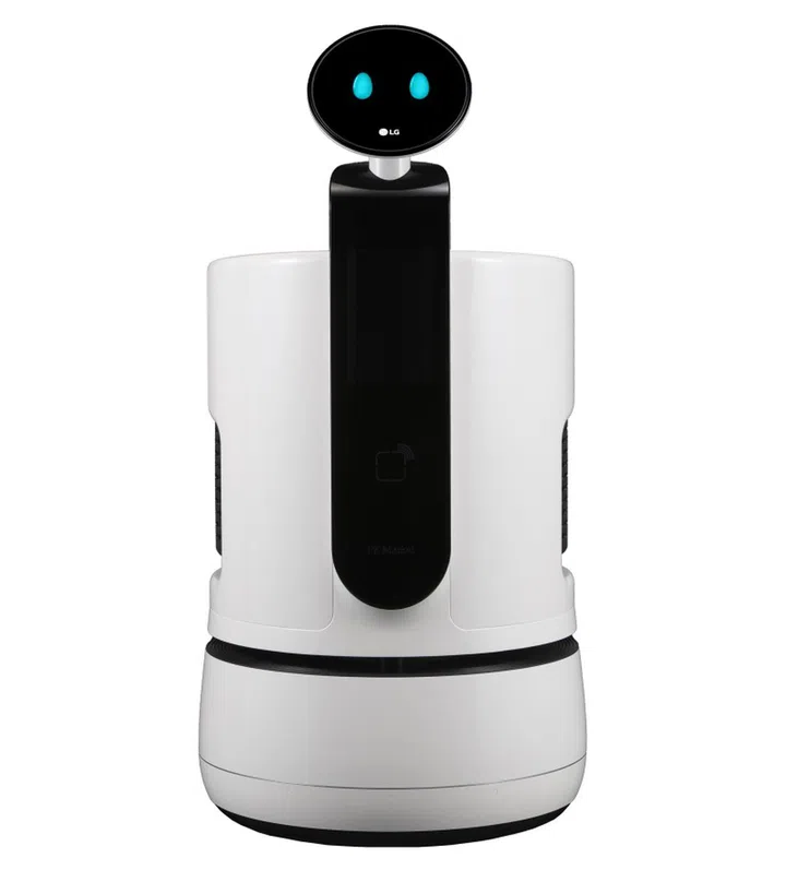 LG's Shopping Cart Robot.