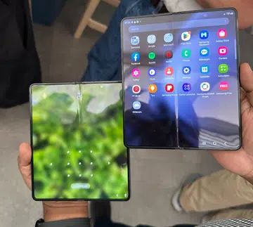 The new Samsung Galaxy Z Fold5.