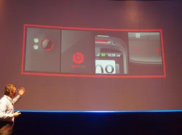 Aesthetically, the phone hasn't changed much save for a couple of choice red finishing and highlights.