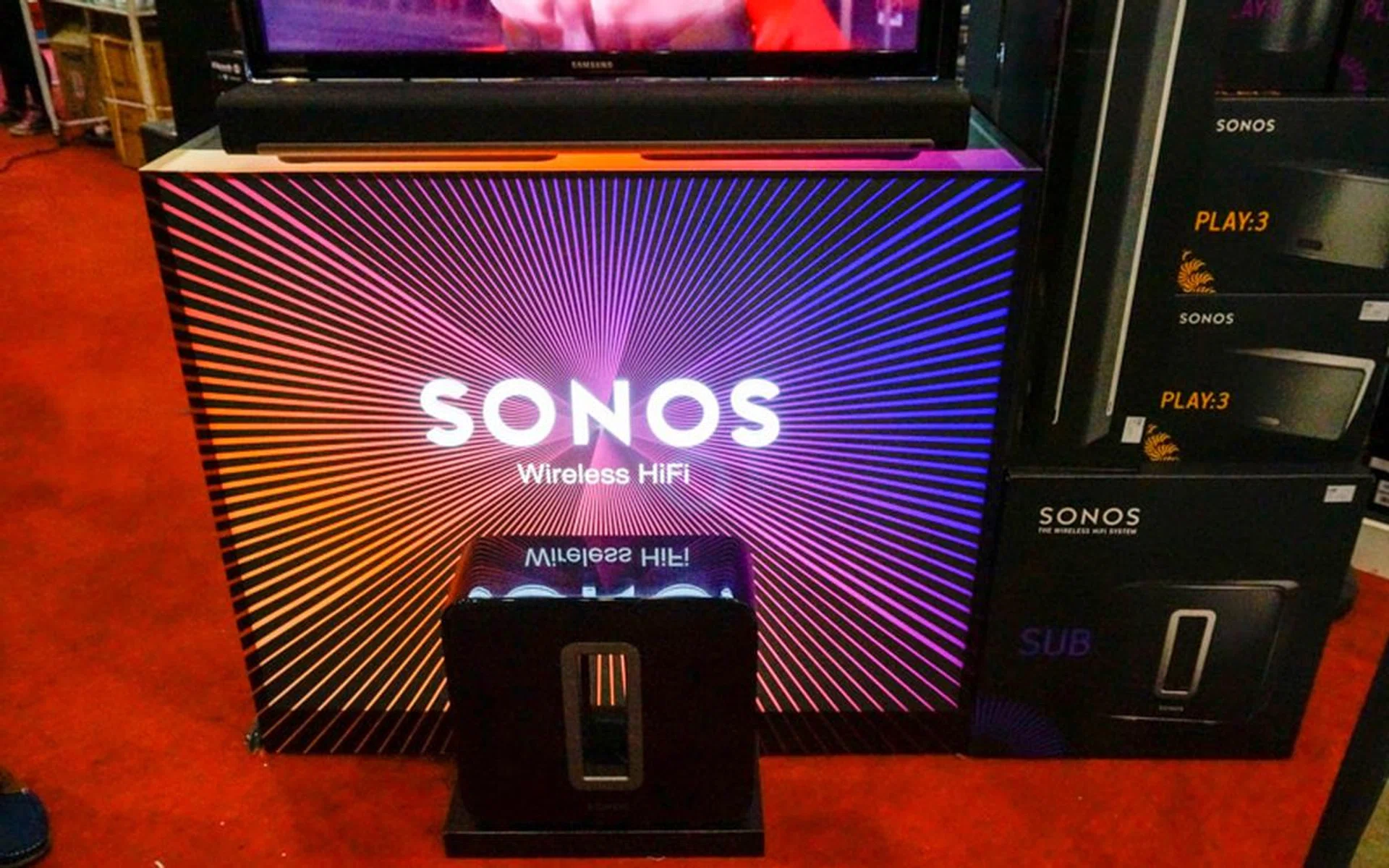 The Sonos PLAYBAR was also spotted as home theatre set-up bundled with the SUB as a 3.1 set up for $2373, down from a usual price of $2498. The PLAYBAR syncs wirelessly with other Sonos speakers and so can be used in up to 5.1 systems.