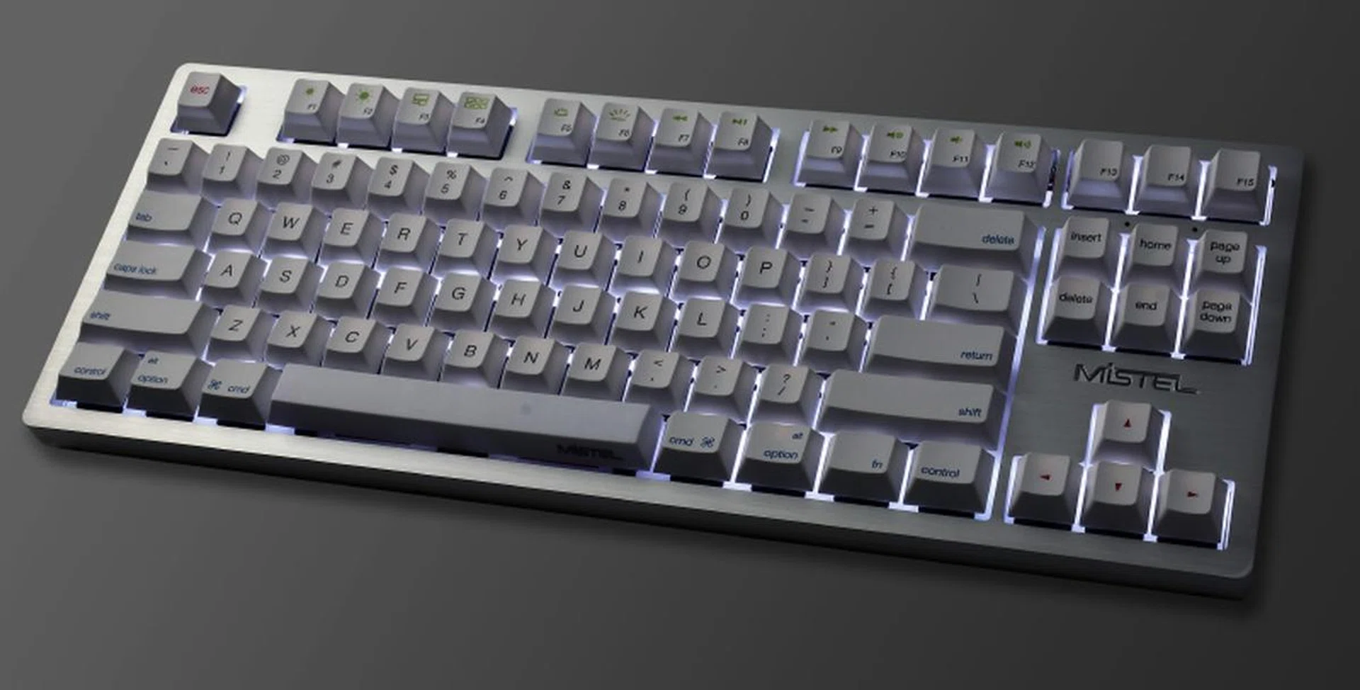 If you want RGB backlight, look elsewhere. (Image source: Mistel)