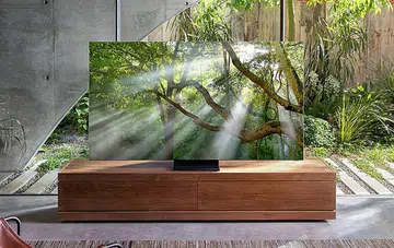 The Q950T is Samsung's flagship QLED 8K TV for 2020. (Image: Samsung.)