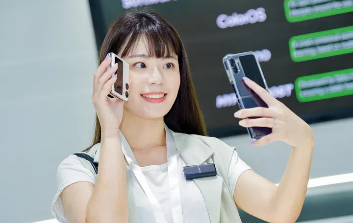 Photo taken at a visit to Oppo's Shenzhen offices in 2023.