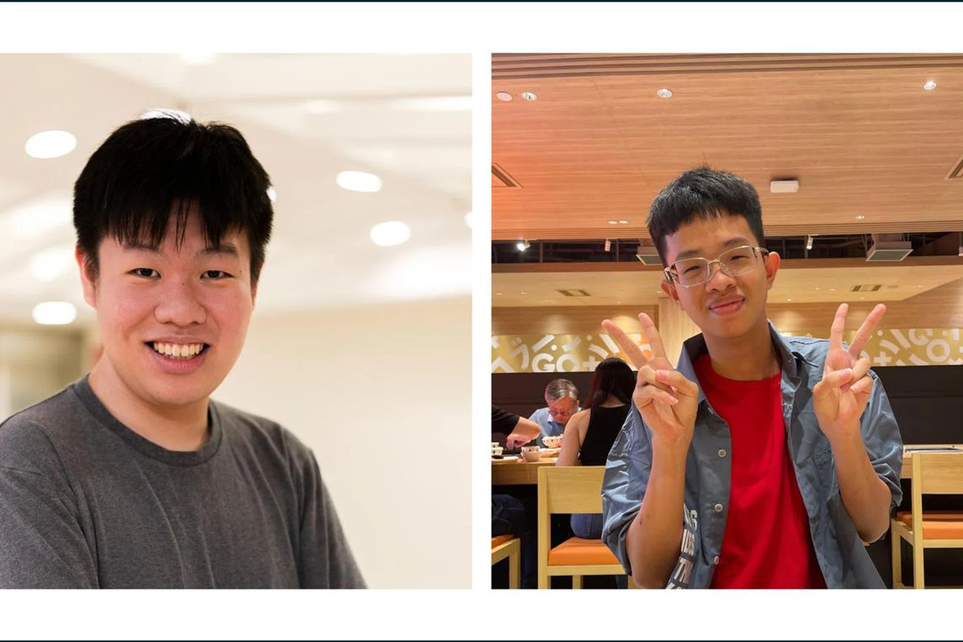 From left: Vincent Neo and Zerui Wang. Photo: Apple