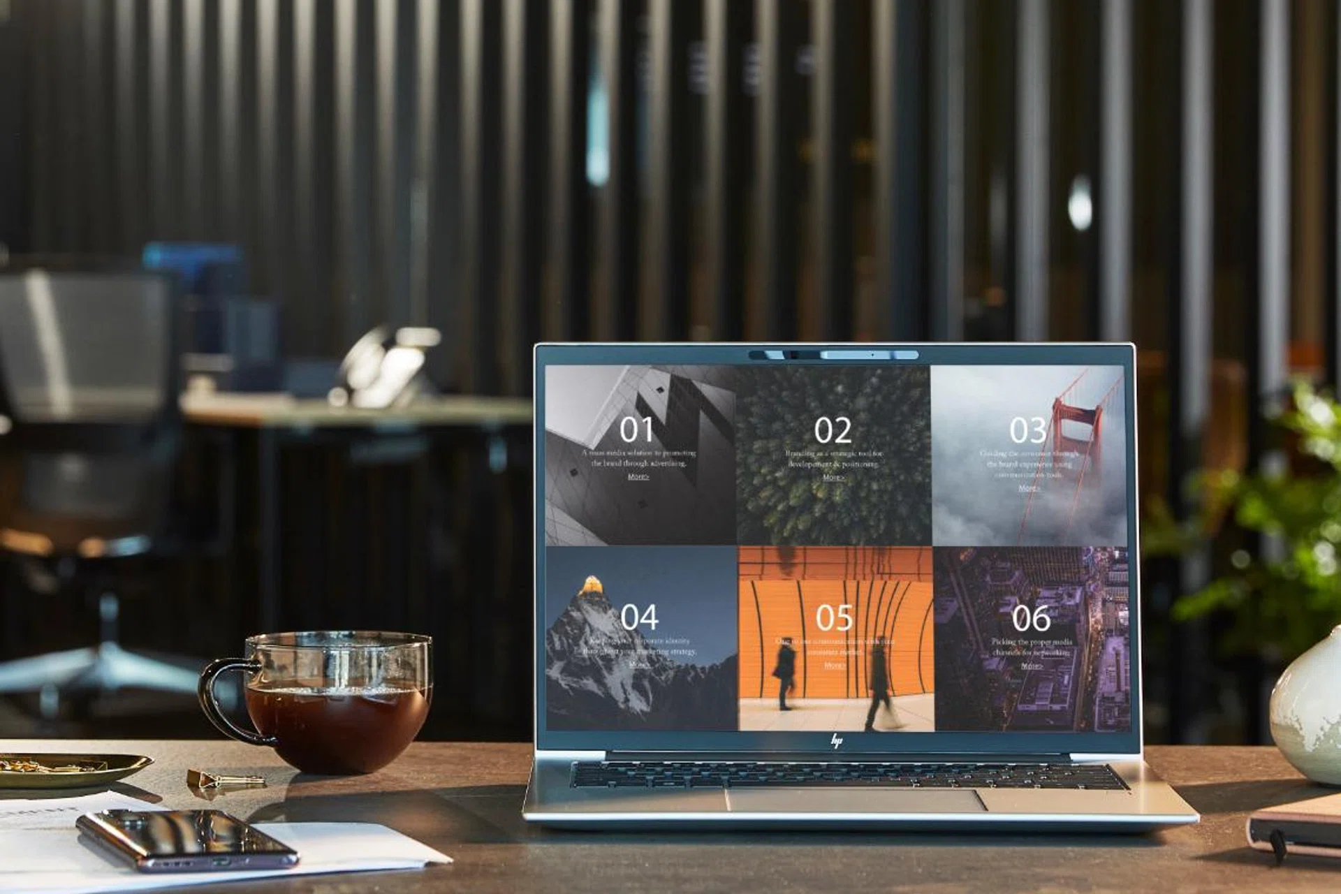 The Elitebook 1040 G has some nice security features for businesses. Image source: HP. 