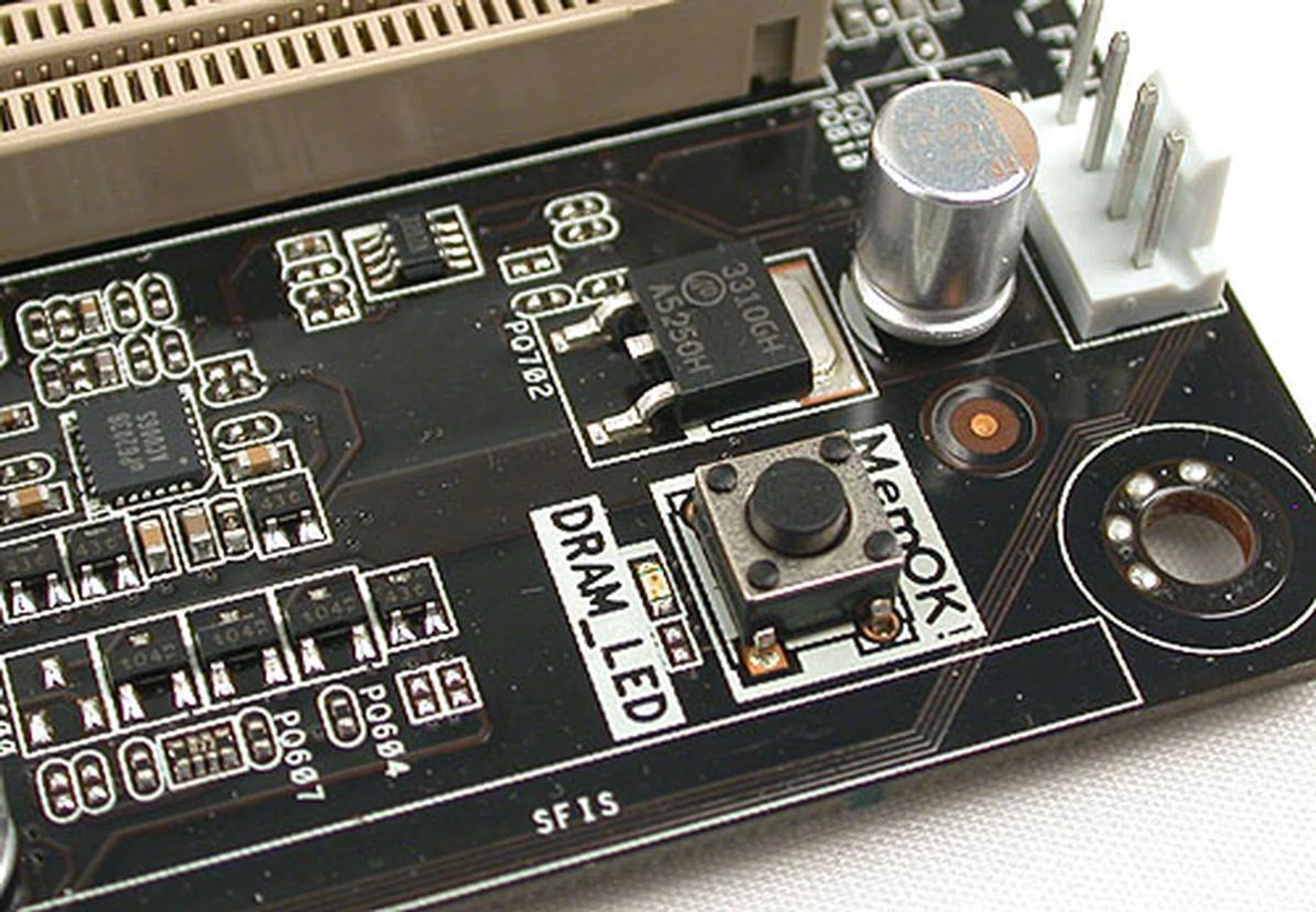 ASUS' MemOK! feature has been around for a while. Some users may find it useful for those occasions when they get their memory settings wrong or a lemon of a memory module. 