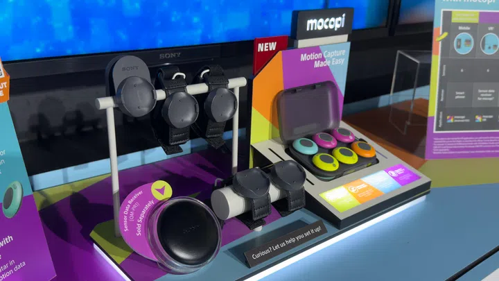Sony Mocopi demo unit at 313@Somerset