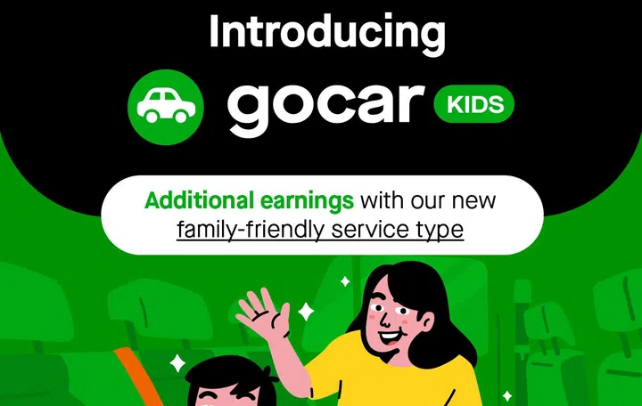 Gojek's new GoCar Kids and GoCar XL Kids go live on 10 January 2023 onwards for Singapore users.