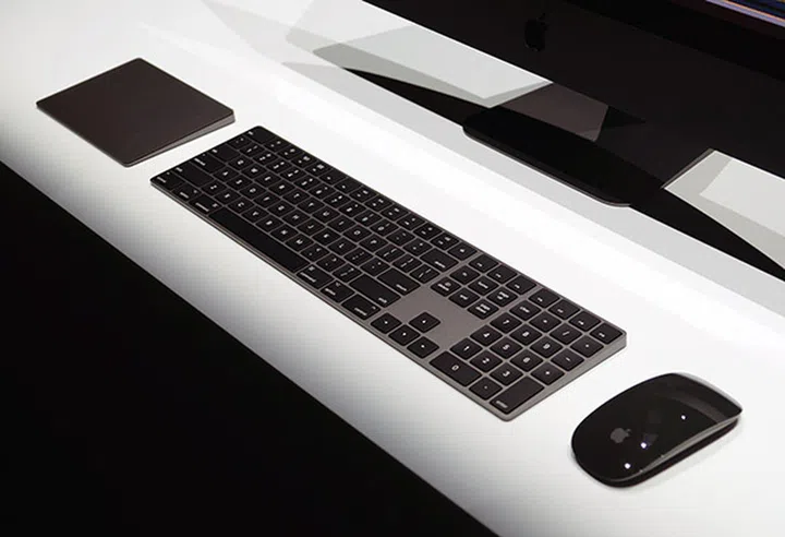 The iMac Pro will come with matching accessories in Space Grey.