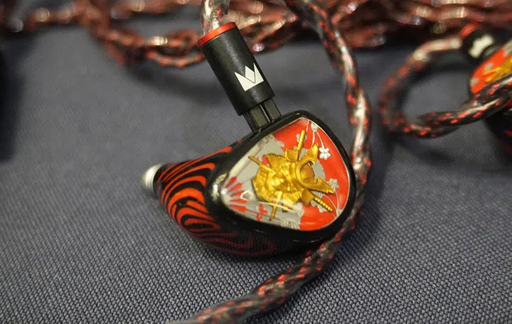 A black and red cable to match the aesthetics. Image: HWZ