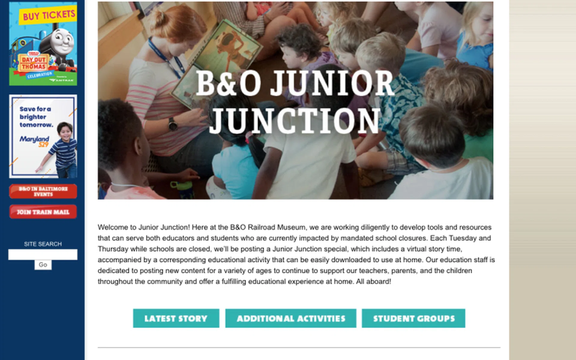 A great site to keep kids amused for hours