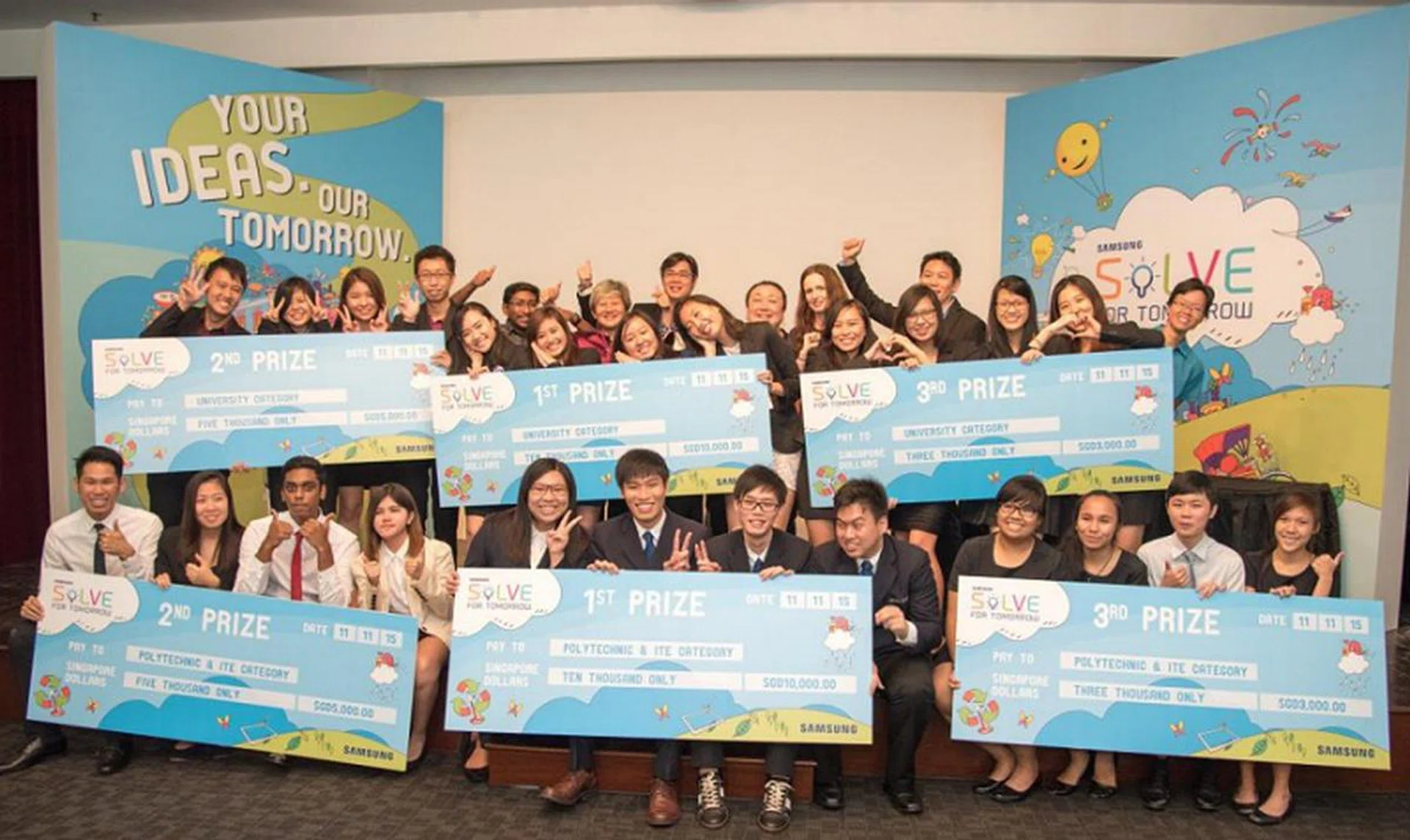 Everyone's a happy winner!