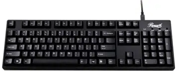 The Rosewill RK-9000BL features N-key rollover under PS/2 mode, and 6-key rollover under USB mode.