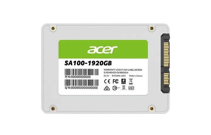 Acer will launch these products in the United States, China, and Europe. Image courtesy of Biwin. 