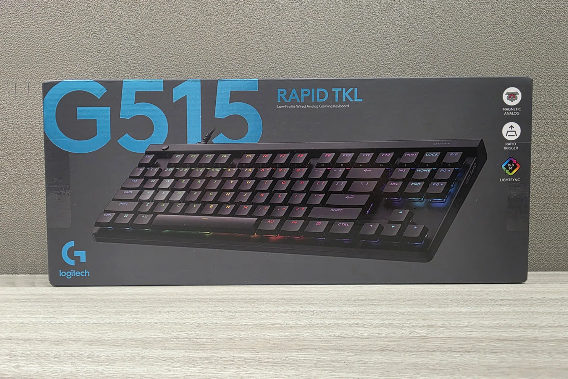 Image of the Logitech G515 Lightspeed TKL (Boxed)