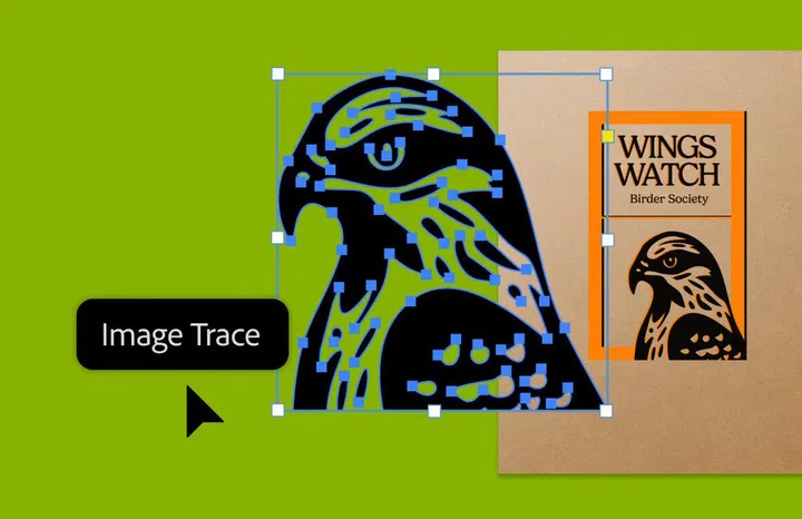 Illustrator Enhance Image Trace. Photo: Adobe