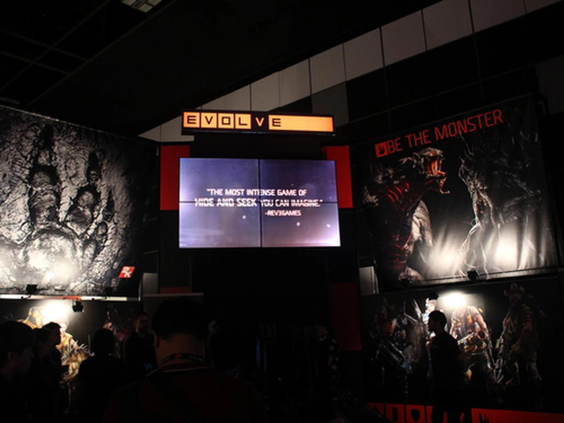 Gamestart didn't have the gigantic Evolve monster statue from E3, but it did have playable demos.