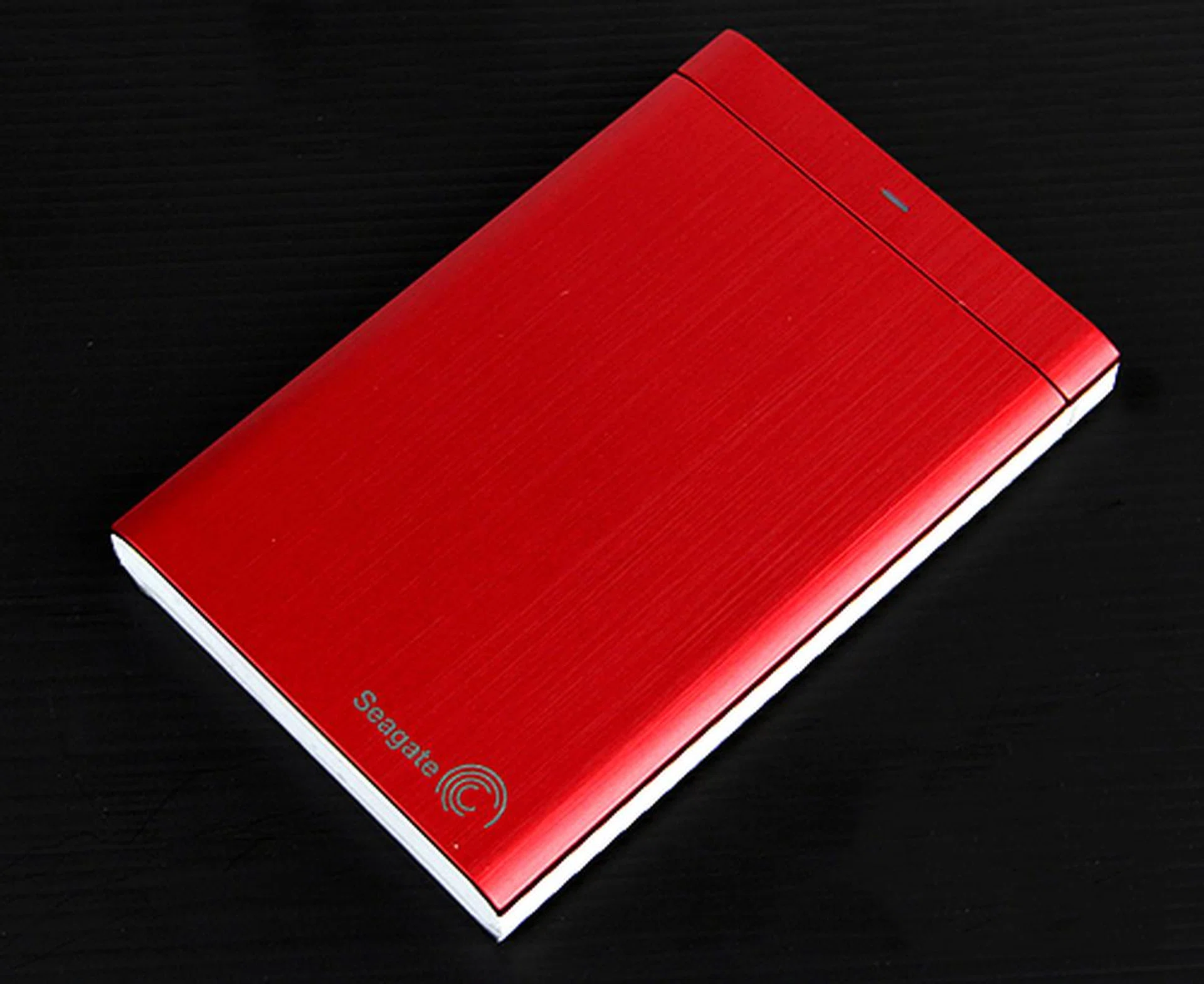 The Seagate Backup Plus comes in a variety of colors, such as red.