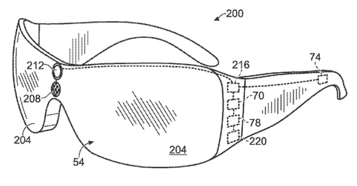 The Microsoft patent even has concept drawings of how the glasses could look like.