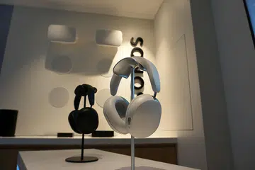 The Sonos Ace have a distinctive and modern look. 