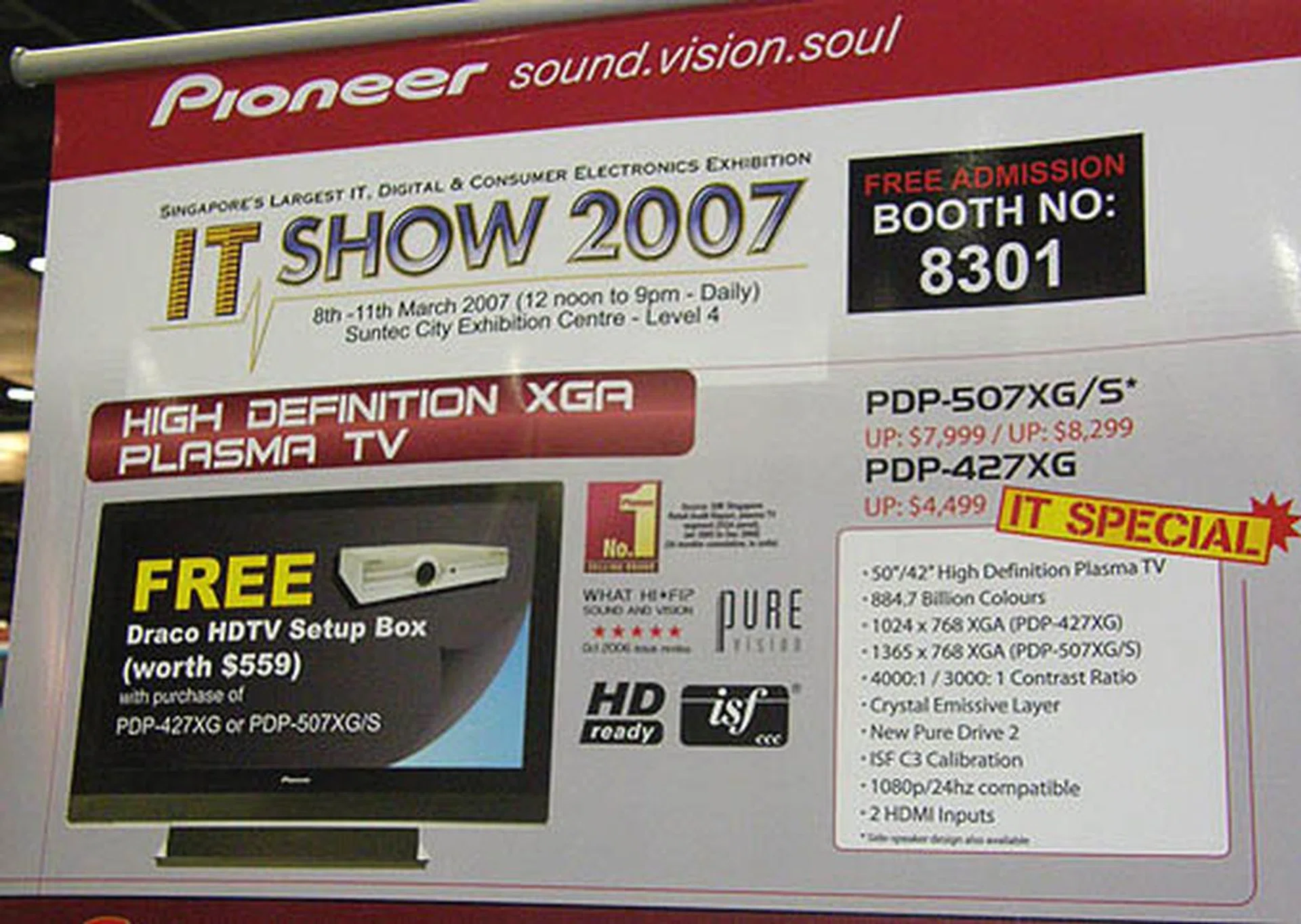  Pioneer is one of the few vendors pushing plasma technology and there is no doubt that it is also one of the best, with some of the largest and most advanced models in the market.  